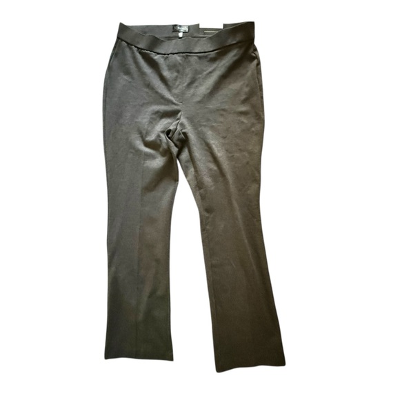 Rafaella NWT Charcoal High Rise Boot Pants | 16 - Picture 4 of 9